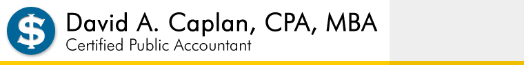 David A. Caplan, CPA, MBA - Certified Public Accountant